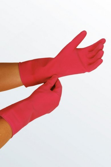 Gumové rukavice na navliekanie kompresívnych pančúch