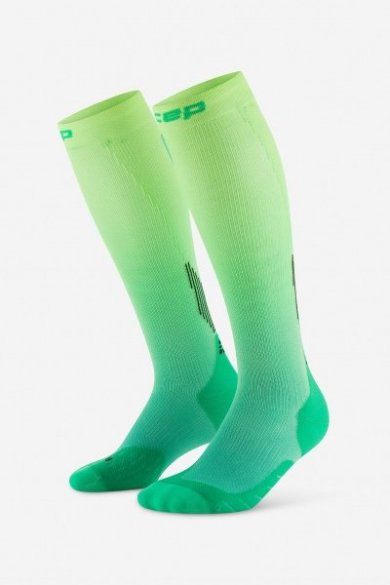 CEP Bežecké kompresné podkolienky GRADIENT