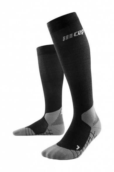 CEP Outdoorové kompresné podkolienky LIGHT MERINO