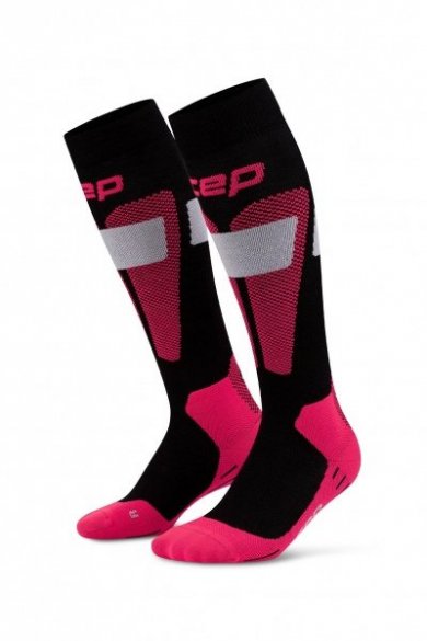 CEP Lyžiarske kompresné podkolienky MERINO 3.0
